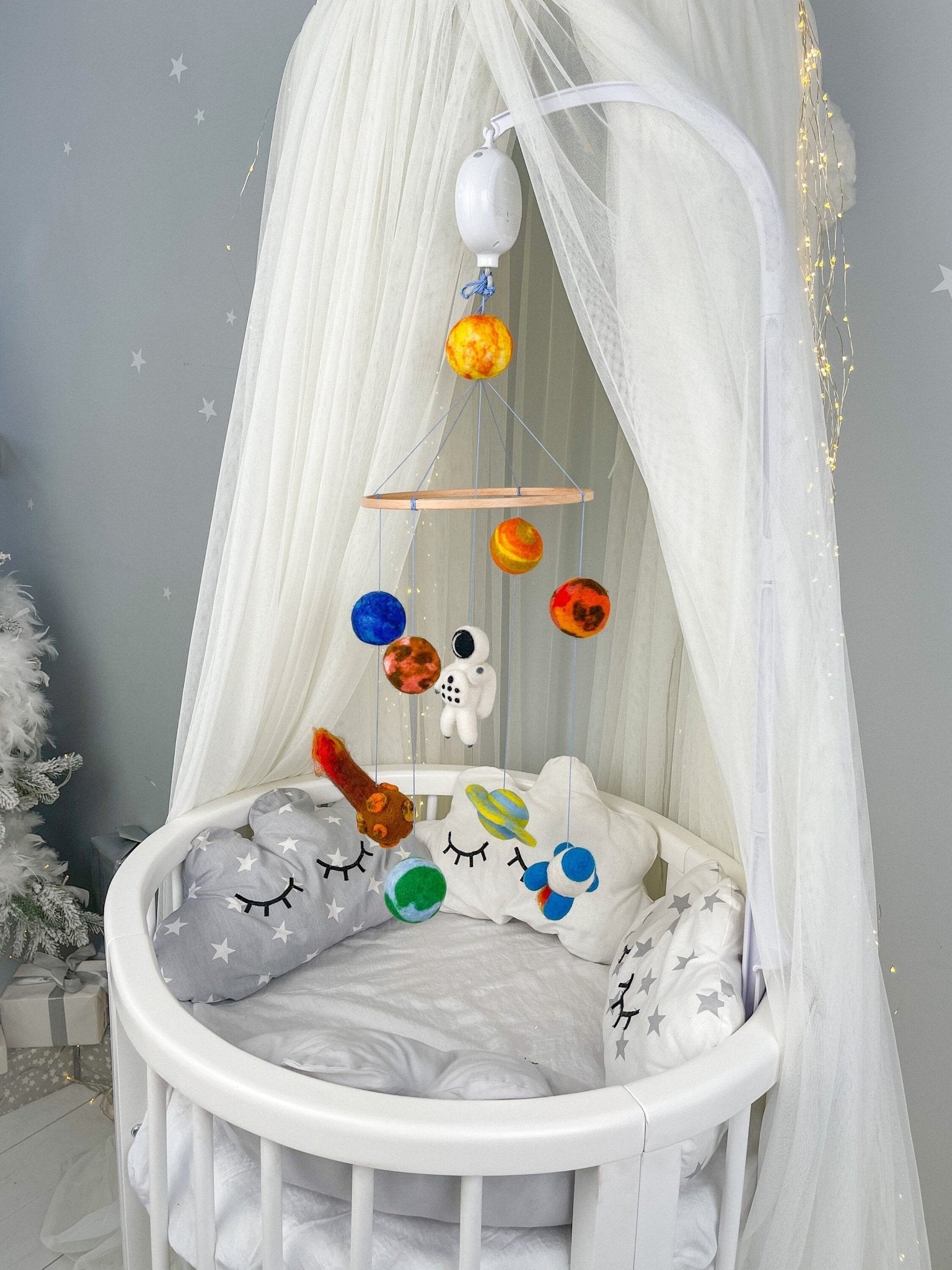 Solar System Baby Mobile - WoollyFox