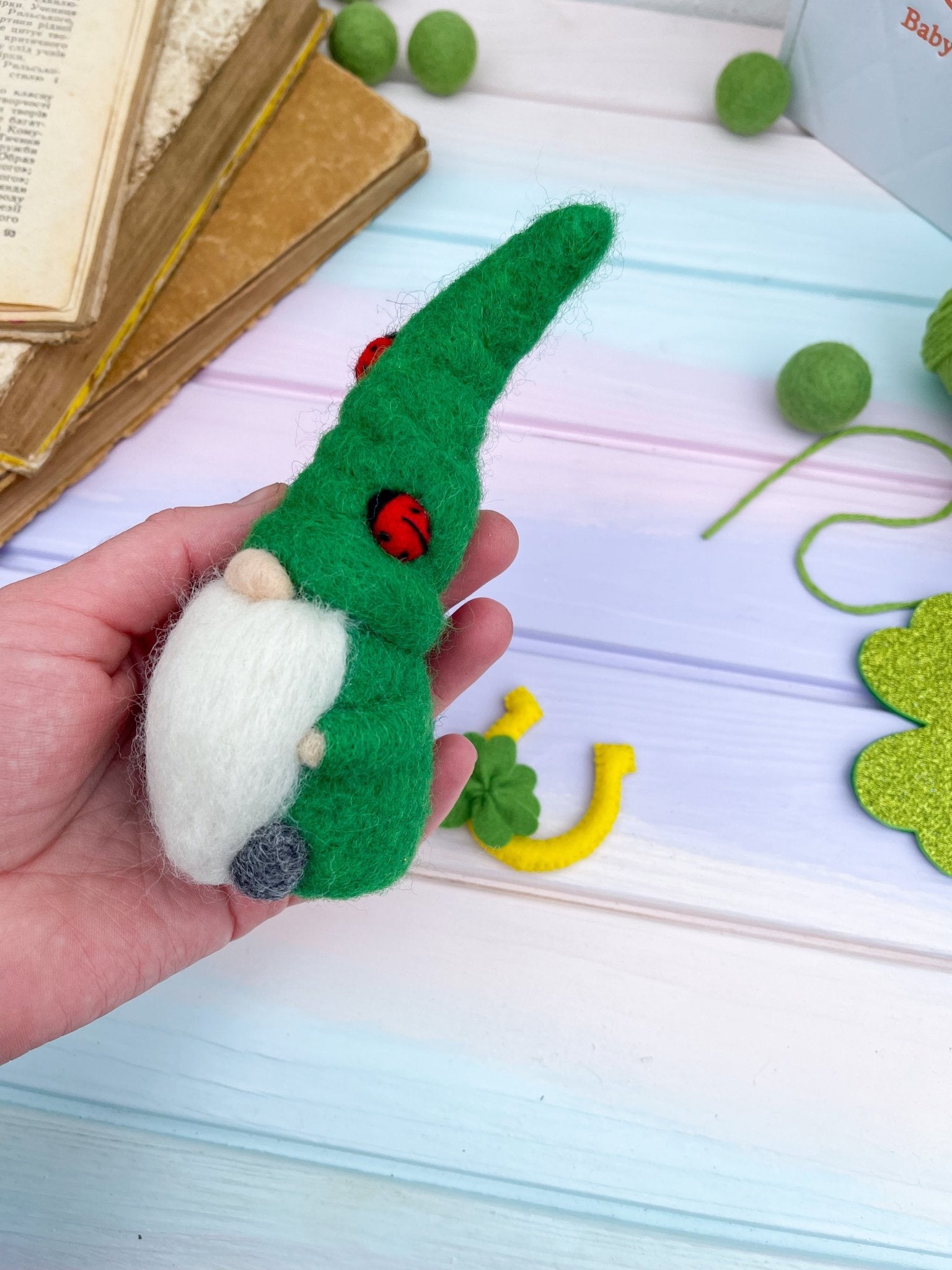 St. Patrick's Day Gnome - WoollyFox