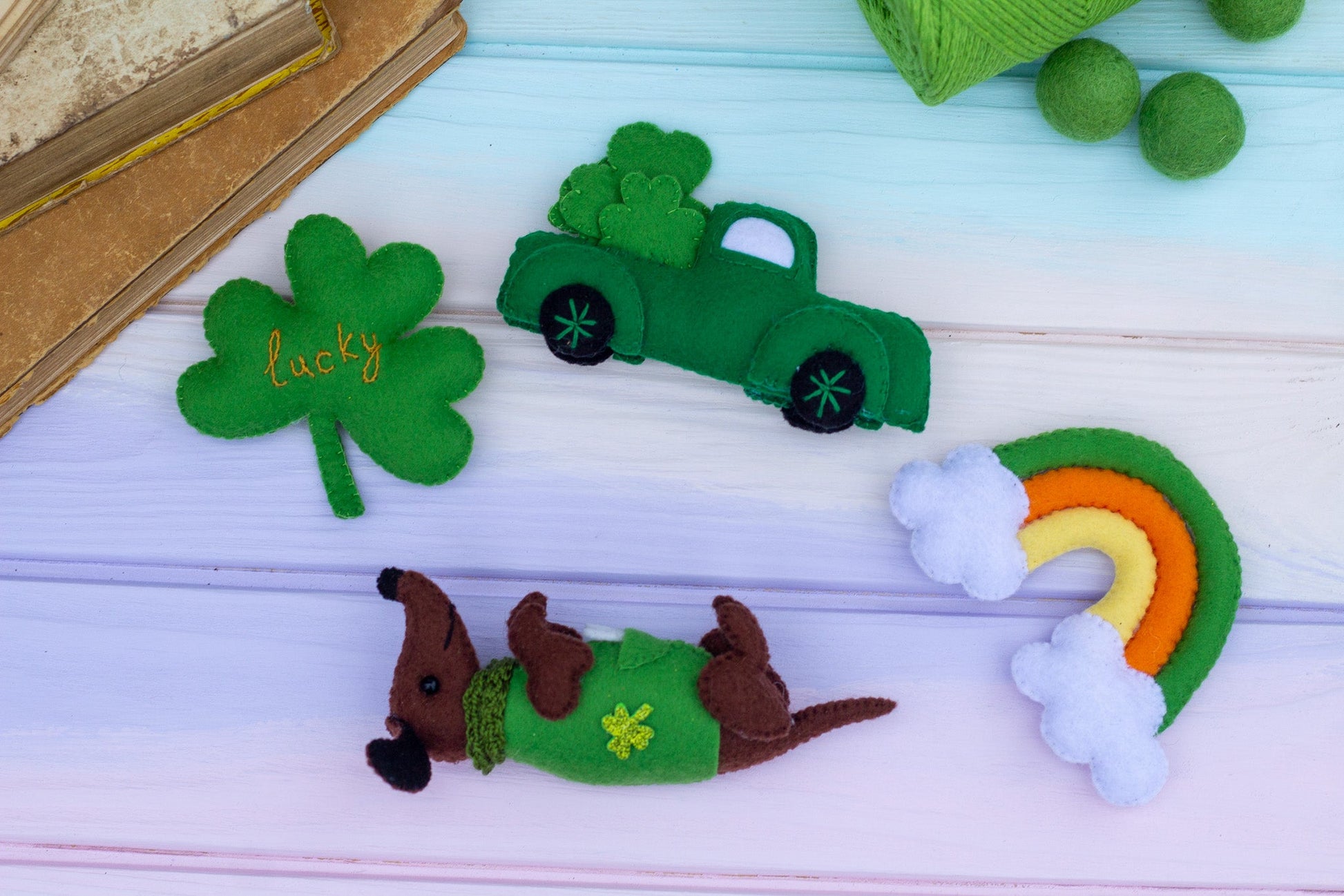 St. Patrick's Day Ornaments - WoollyFox