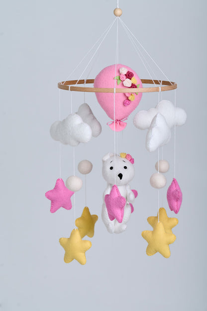 Star Girl Baby Mobile - WoollyFox