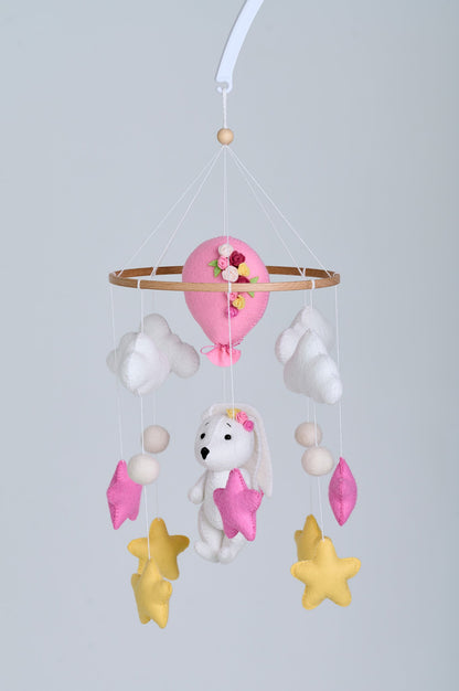 Star Girl Baby Mobile - WoollyFox