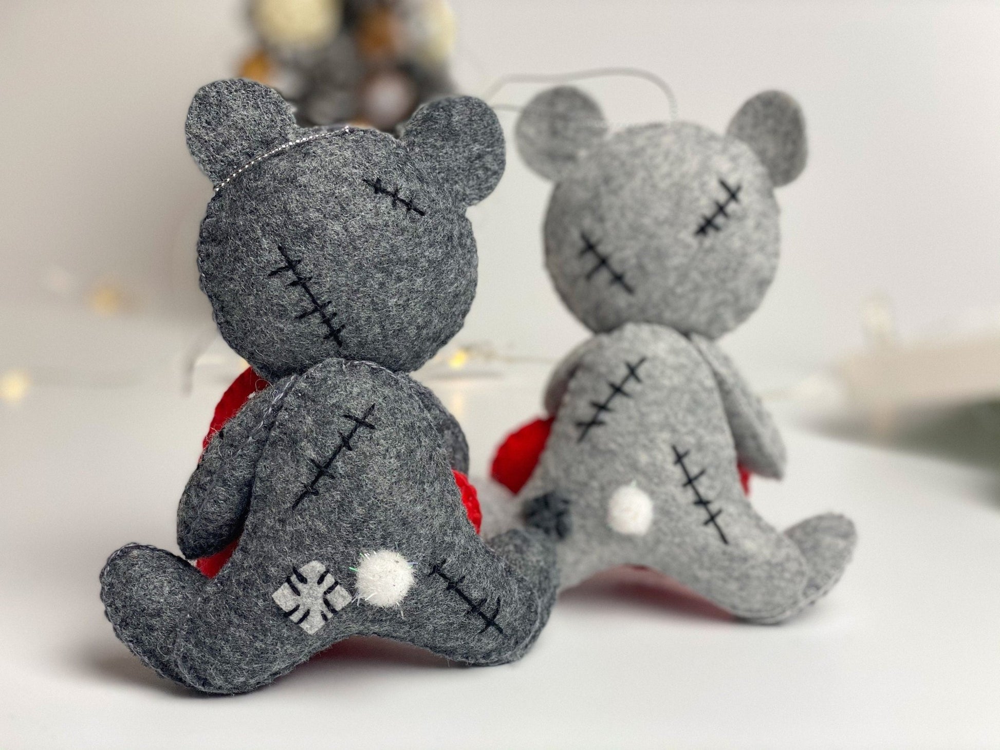 Teddy Bear With Heart - WoollyFox