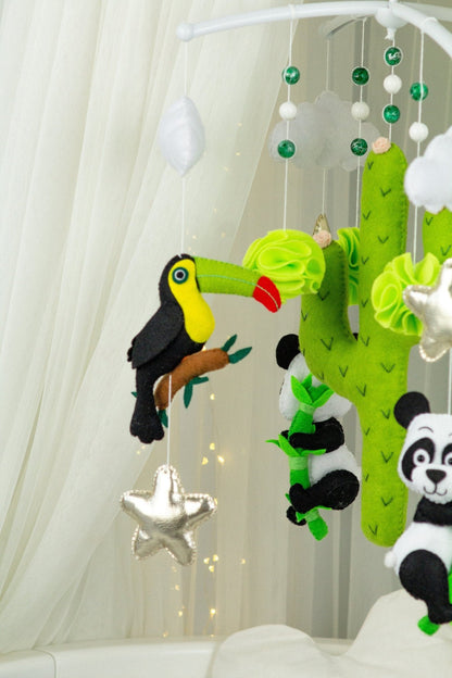 Tropical Baby Mobile - WoollyFox