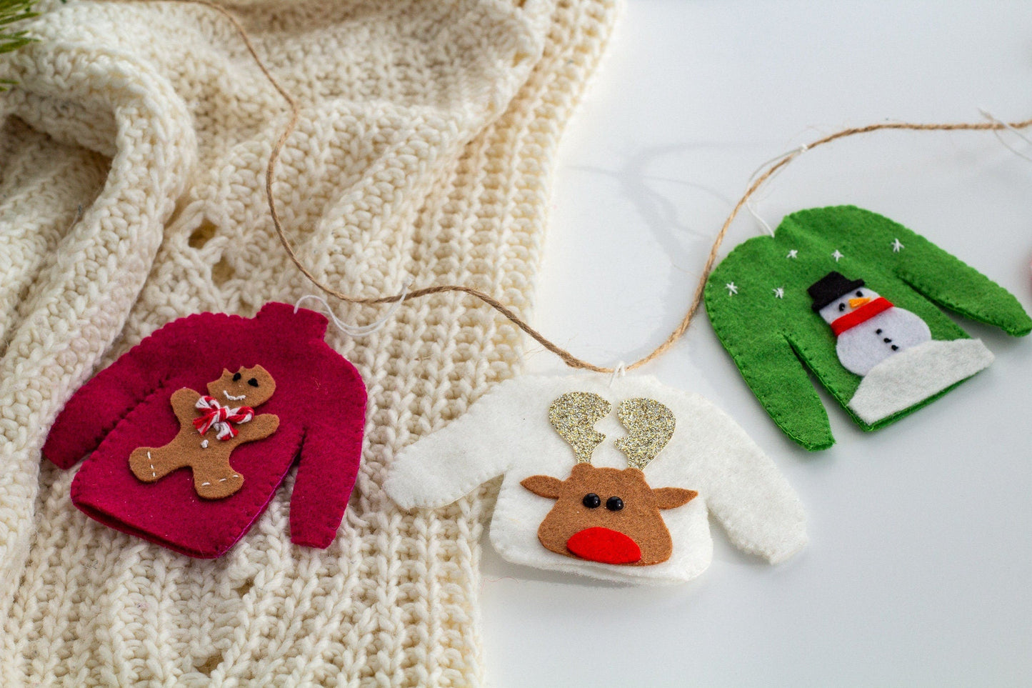 Ugly Sweater Garland - WoollyFox