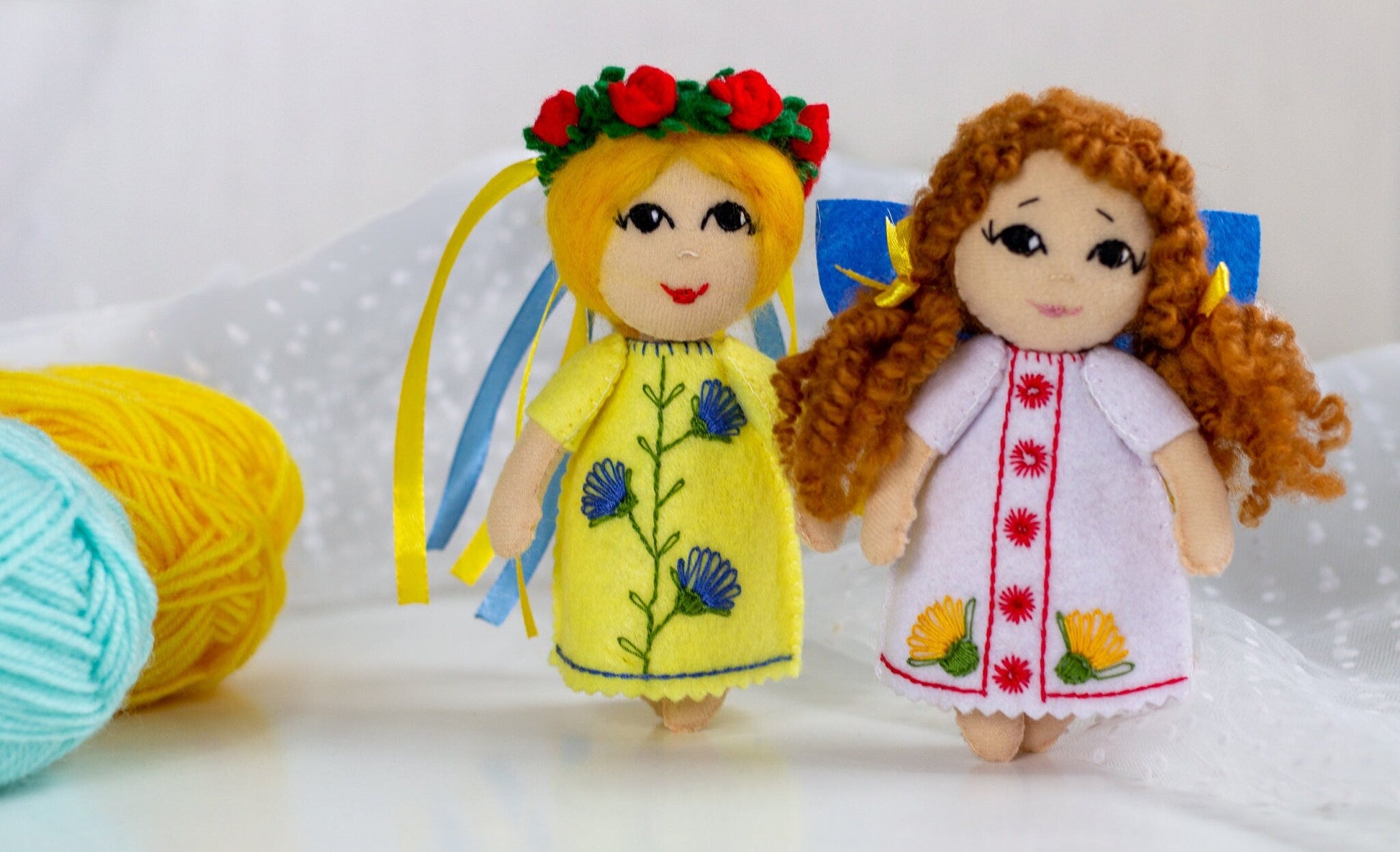 Ukrainian Girl Toy - WoollyFox