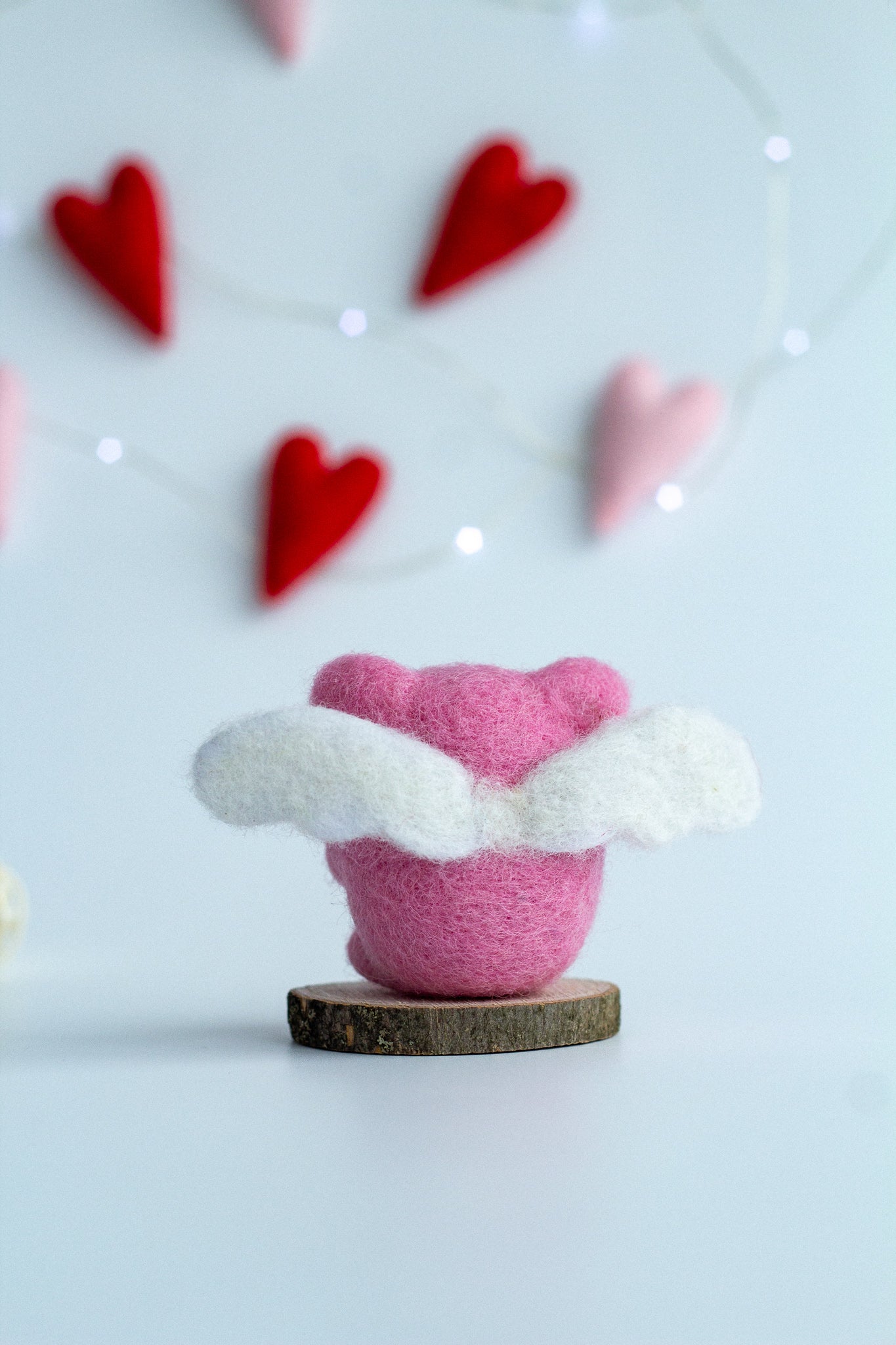 Valentine's Day Wool Pig - WoollyFox
