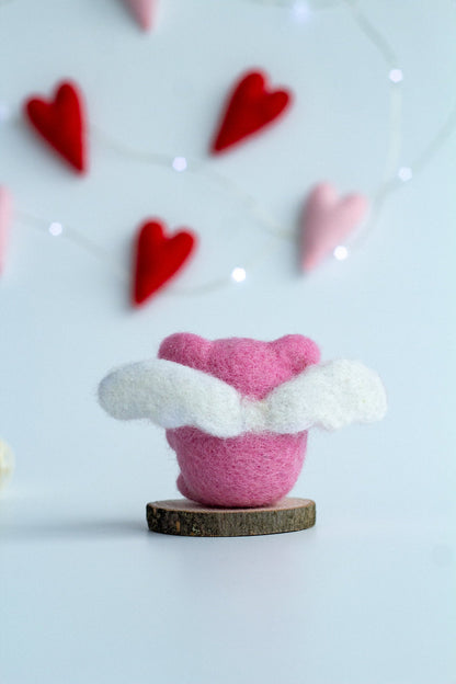 Valentine's Day Wool Pig - WoollyFox