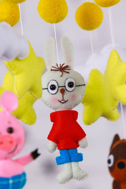 Winnie The Pooh Baby Mobile - WoollyFox
