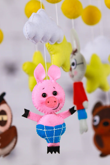 Winnie The Pooh Baby Mobile - WoollyFox