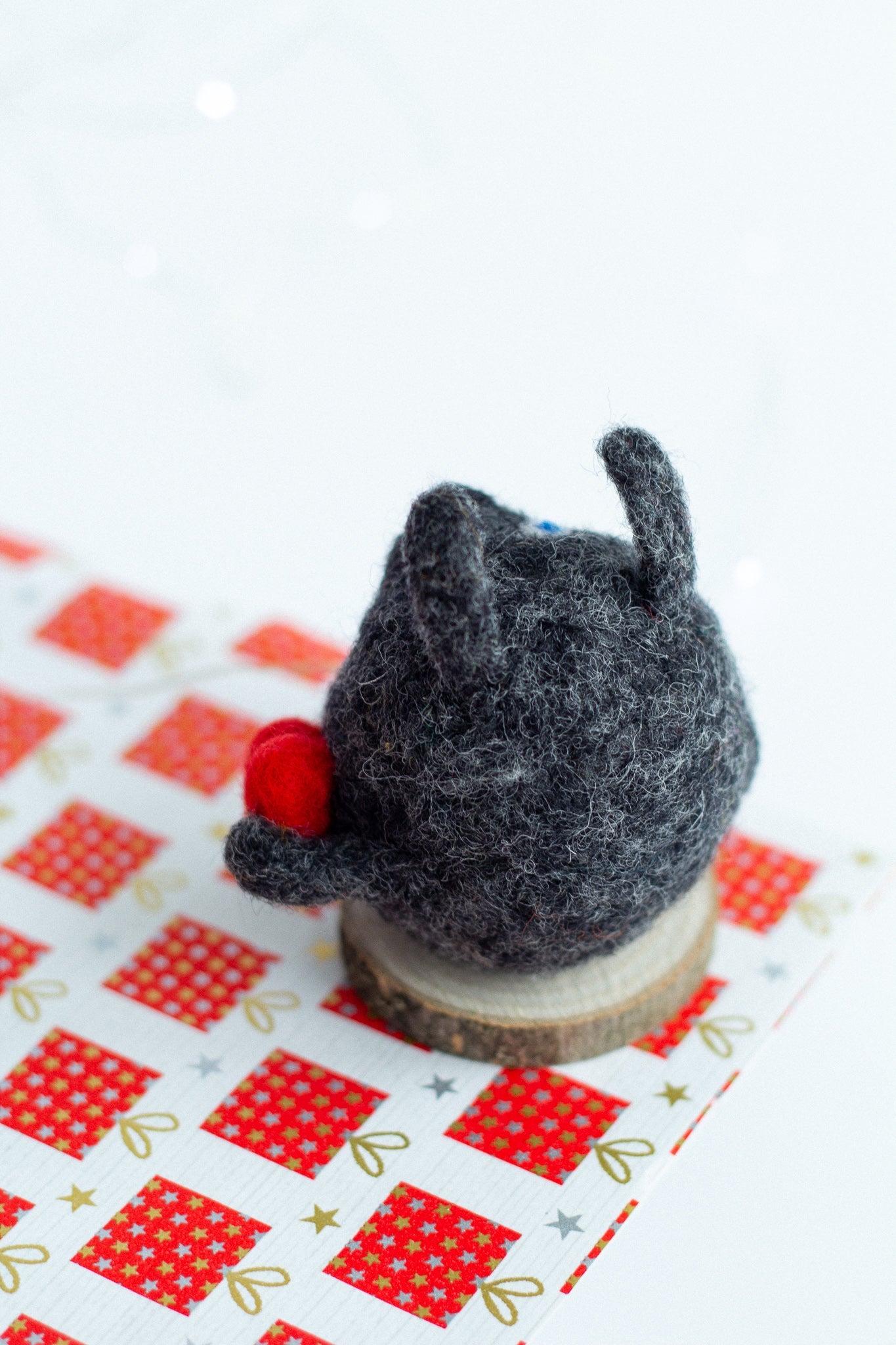Wolf Ornament For Valentine's Day - WoollyFox