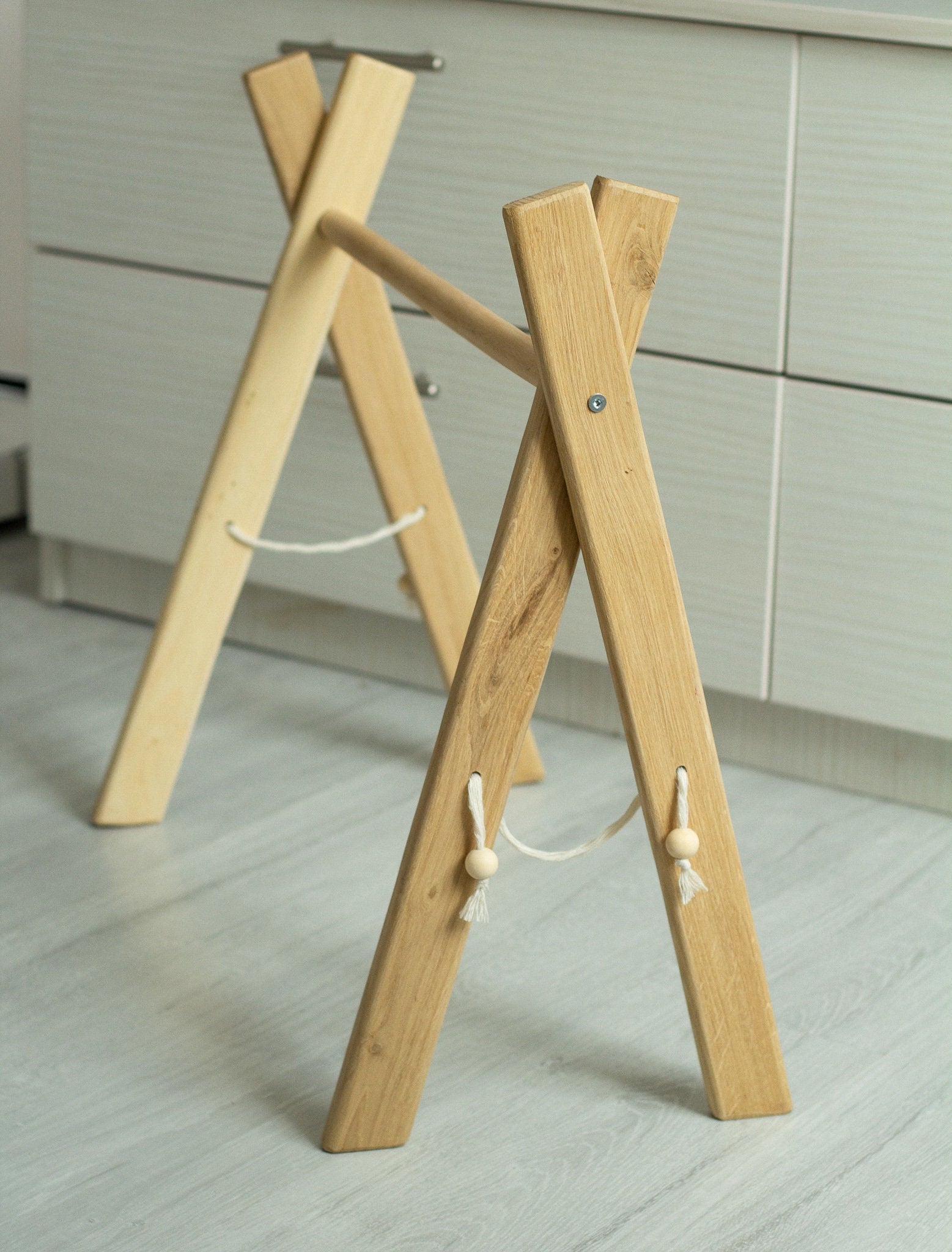 Wooden Baby Gym - WoollyFox