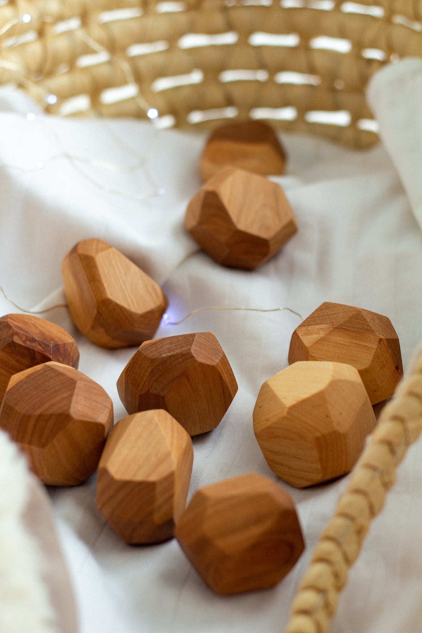 Wooden Balancing Stones - WoollyFox