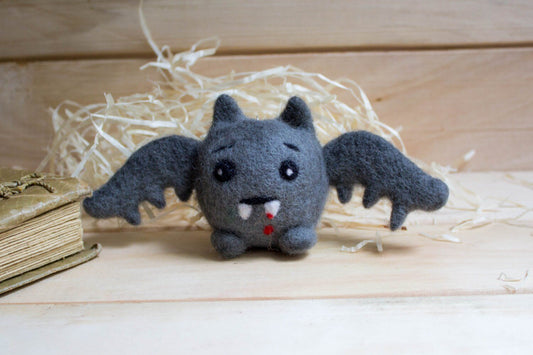 Wool Bat Ornament - WoollyFox