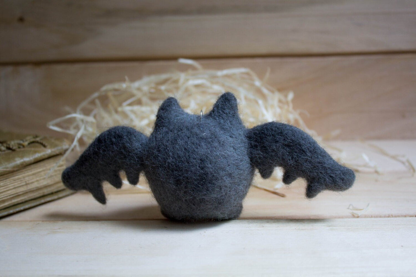 Wool Bat Ornament - WoollyFox