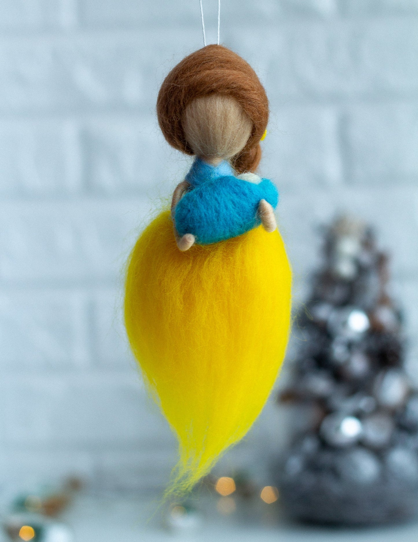 Wool Fairy Mother Ornament - WoollyFox