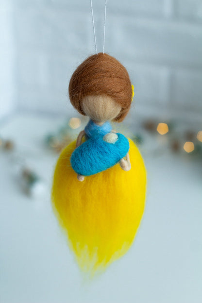 Wool Fairy Mother Ornament - WoollyFox