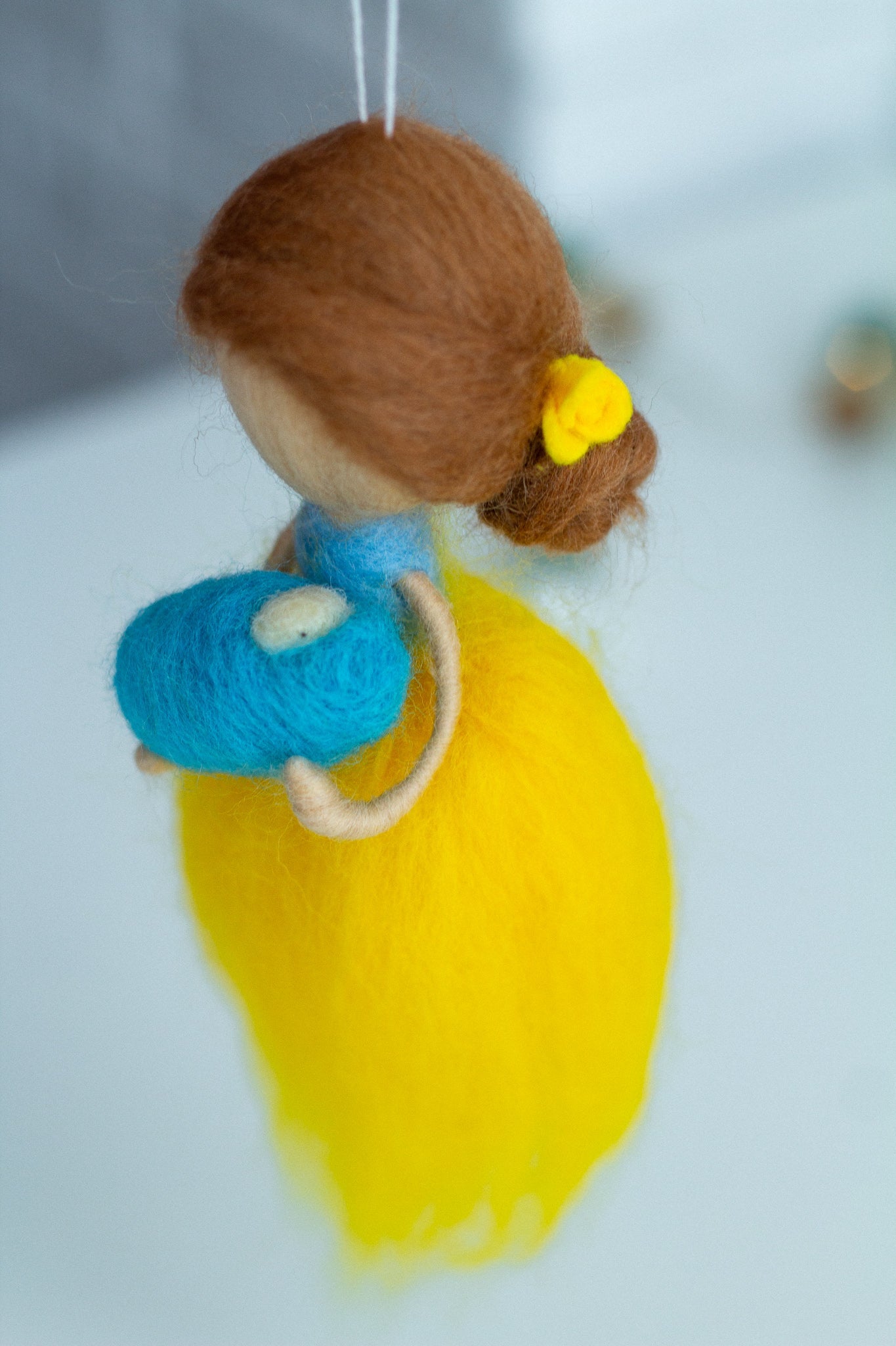 Wool Fairy Mother Ornament - WoollyFox