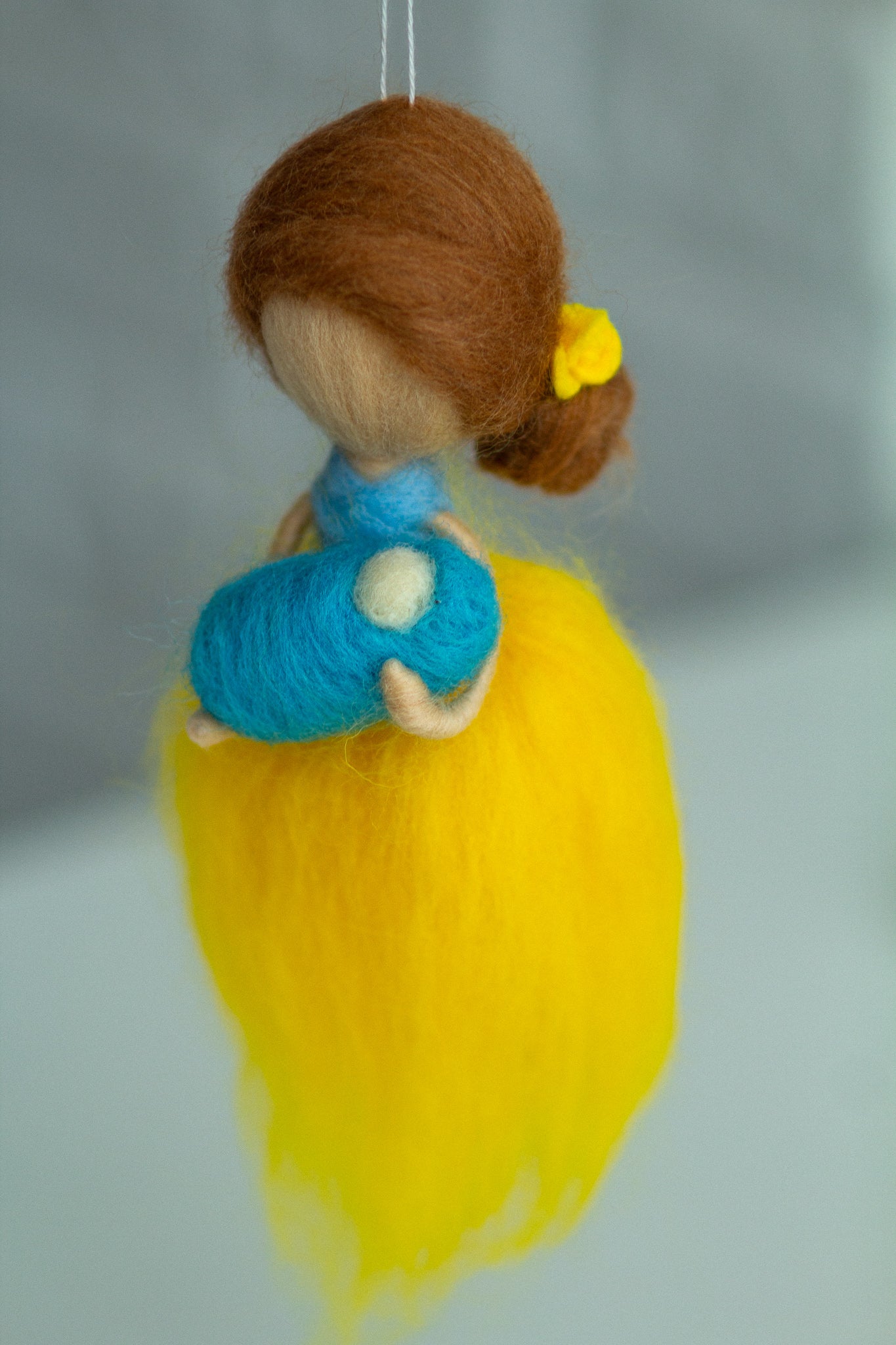 Wool Fairy Mother Ornament - WoollyFox