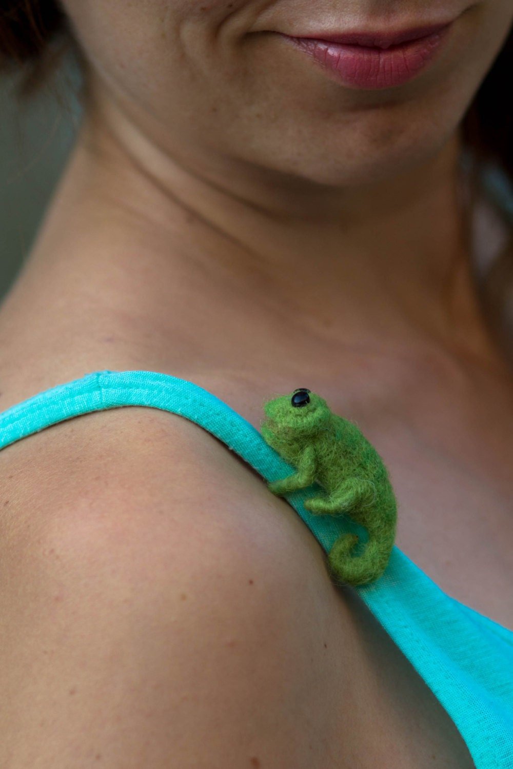 Woolen Toy Chameleon - WoollyFox